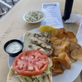 The Boathouse Landing - Fish Sandwich (more like fish sticks). - Seafood Near Me - Valparaiso, Florida The Boathouse Landing - Fish Sandwich (more like fish sticks). - Seafood Near Me - Valparaiso, Florida