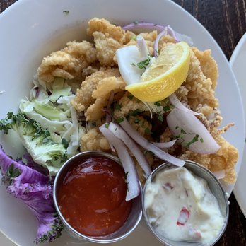 The Fish Hopper - Crispy Fried Calamari - Seafood Near Me - Monterey, California The Fish Hopper - Crispy Fried Calamari - Seafood Near Me - Monterey, California