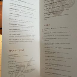 Menu Menu