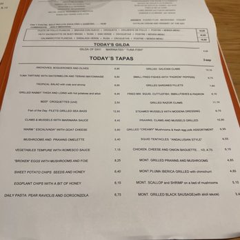 La Flauta - Their appetizing menu. Bad execution or folks don't have informed pallets. - Spanish Near Me - Barcelona, B La Flauta - Their appetizing menu. Bad execution or folks don't have informed pallets. - Spanish Near Me - Barcelona, B