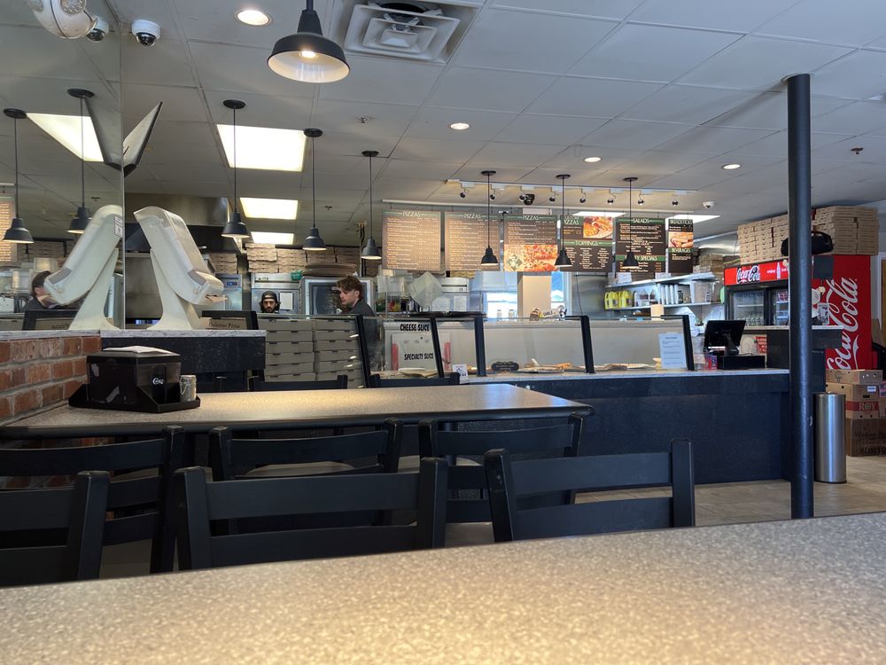 Food from Durham House of Pizza