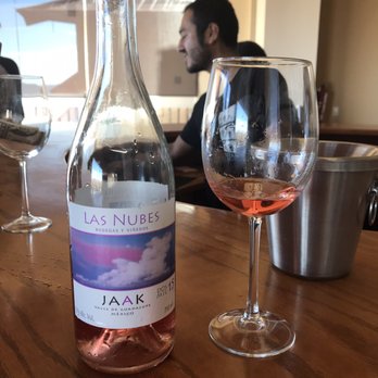 Las Nubes Bodegas y Viñedos - Jaak bottle and wine glass - Wine Tours Near Me - Valle de Guadalupe, BCN