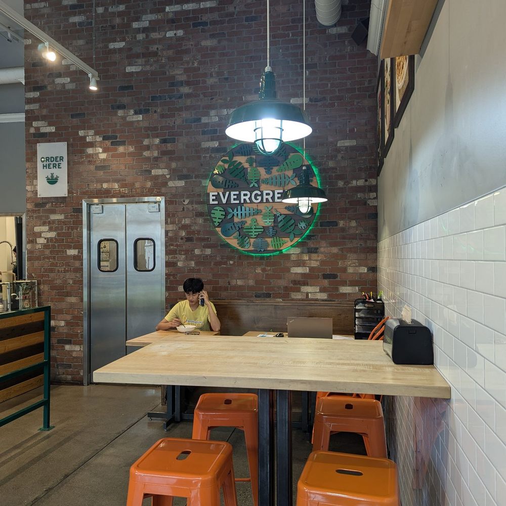 Evergreens - Ambience and sitting space - Salad Near Me - Seattle, Washington Evergreens - Ambience and sitting space - Salad Near Me - Seattle, Washington