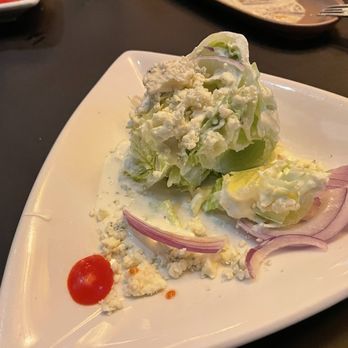 Cha Bones - Wedge salad, partially eaten. Sorry about that. - Seafood Near Me - Lake Havasu City, Arizona Cha Bones - Wedge salad, partially eaten. Sorry about that. - Seafood Near Me - Lake Havasu City, Arizona