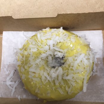 Duck Donuts - Lemon glaze and coconut - Donuts Near Me - Rockville, Maryland