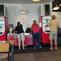 Five Guys - Drink counter