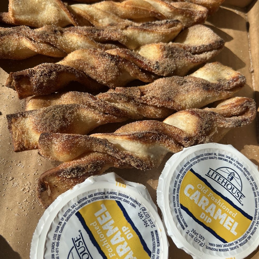 Round Table Pizza - Churros with Carmel - Pizza Near Me - University Place, Washington Round Table Pizza - Churros with Carmel - Pizza Near Me - University Place, Washington