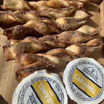 Round Table Pizza - Churros with Carmel - Pizza Near Me - University Place, Washington Round Table Pizza - Churros with Carmel - Pizza Near Me - University Place, Washington