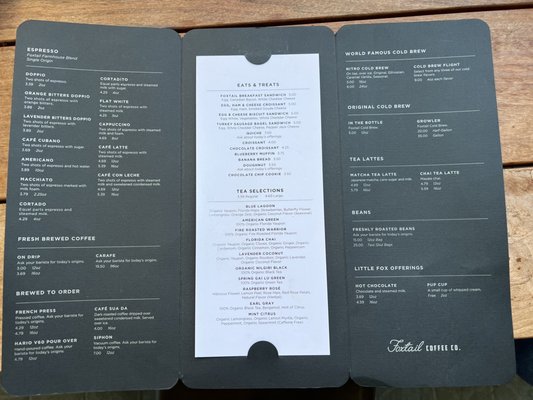 Menu photo 7 Foxtail Coffee Orlando, FL Menu photo 7 Foxtail Coffee Orlando, FL