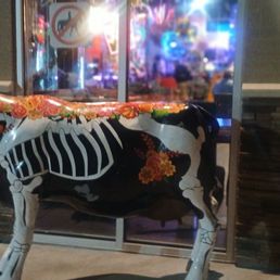 Dia de Los Muertos Cow