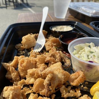 Moss Beach Distillery - Calamari - Seafood Near Me - Moss Beach, California