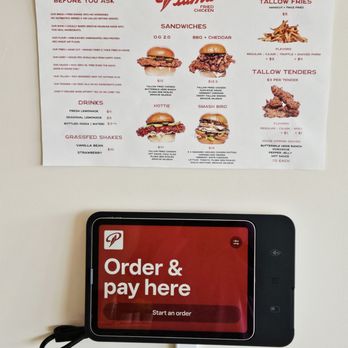Pluma - Kiosk for ordering - Chicken Shop Near Me - Miami, Florida Pluma - Kiosk for ordering - Chicken Shop Near Me - Miami, Florida