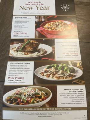 Menu photo 8 Carrabba's Italian Grill Collierville, TN Menu photo 8 Carrabba's Italian Grill Collierville, TN