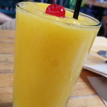 Down the Hatch Maui - Mango Smoothie. Mehhh it's a puree and very tarty - Seafood Near Me - Lahaina, Hawaii Down the Hatch Maui - Mango Smoothie. Mehhh it's a puree and very tarty - Seafood Near Me - Lahaina, Hawaii