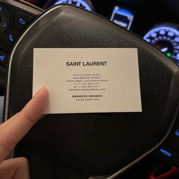 Saint Laurent - Leather Goods Near Me - Costa Mesa, California Saint Laurent - Leather Goods Near Me - Costa Mesa, California