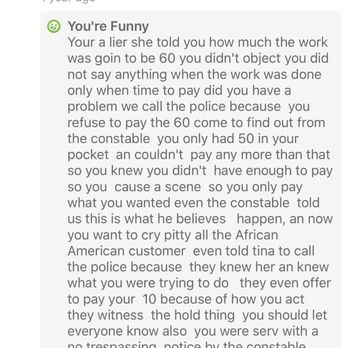 Tina's Nails - This a comment from Tina's husband. Just pathetic. - Eyebrow Services Near Me - Humble, Texas