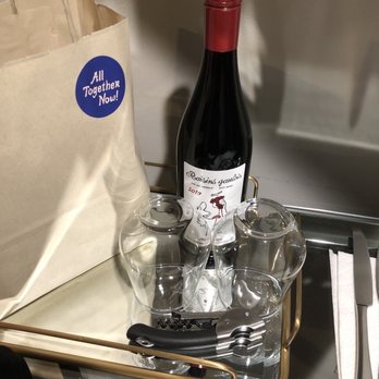 Wicker Park Inn - Our kids ordered us a bottle of wine and charcuterie board. - Bed & Breakfast Near Me - Chicago, Illinois Wicker Park Inn - Our kids ordered us a bottle of wine and charcuterie board. - Bed & Breakfast Near Me - Chicago, Illinois