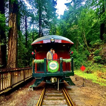 Skunk Train - Glen Blair Bar Stop - Tours Near Me - Fort Bragg, California