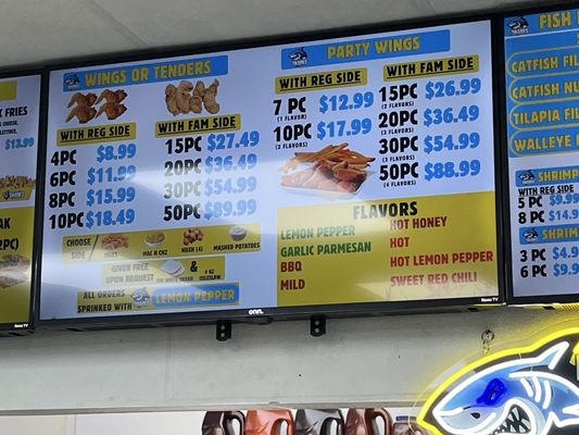 Menu photo 4 Sharks Fish & Chicken Killeen, TX Menu photo 4 Sharks Fish & Chicken Killeen, TX
