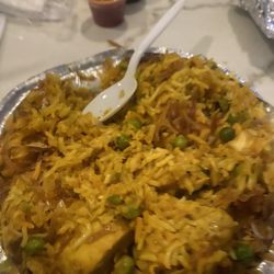 Bombay Kitchen - Peas?!?!?! This biryani was trash