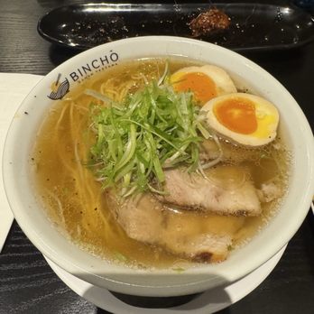 Bincho - Clear Tonkotsu with Egg - Ramen Near Me - Los Angeles, California
