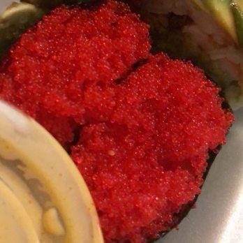Sakura 12 - Tobiko sushi roll - Japanese Near Me - Lexington, Kentucky Sakura 12 - Tobiko sushi roll - Japanese Near Me - Lexington, Kentucky