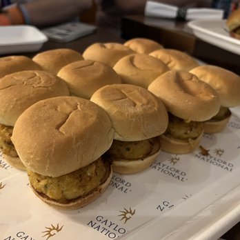 Harbor Social - Crab cake sliders -12 - Sports Bars Near Me - Oxon Hill, Maryland Harbor Social - Crab cake sliders -12 - Sports Bars Near Me - Oxon Hill, Maryland