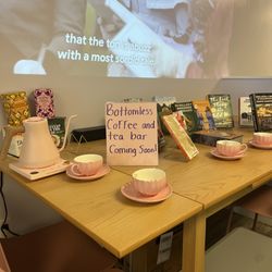The Literary Lounge - Bottomless Coffee and Tea Coming Soon!