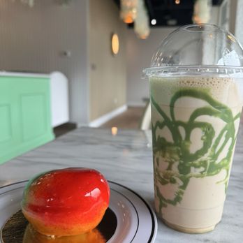 The Cake Pantry - Mango Mousse and Pistachio latte. - Bakeries Near Me - Fishers, Indiana The Cake Pantry - Mango Mousse and Pistachio latte. - Bakeries Near Me - Fishers, Indiana