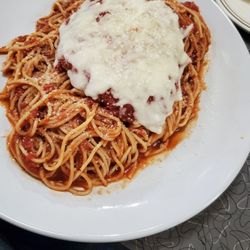 Sal & Al's Diner & Billy Boys Pizza - Chicken Parmesion, huge portion of pasta with thick marinara.