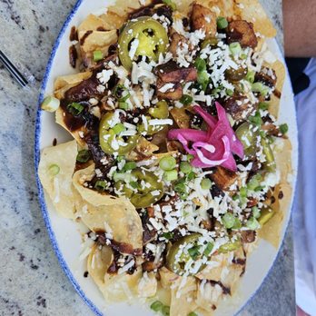 Cactus Grill - Menu special - pork belly nachos! - Mexican Near Me - Lenexa, Kansas