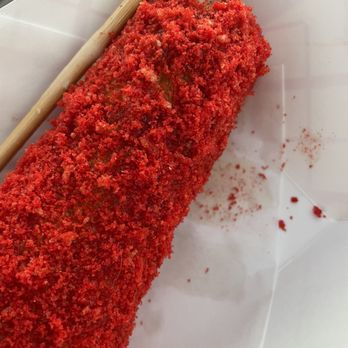 Devil & Angel Desserts - Cheeto Hot Cheetos Korean Corn Dog - Ice Cream & Frozen Yogurt Near Me - Folsom, California Devil & Angel Desserts - Cheeto Hot Cheetos Korean Corn Dog - Ice Cream & Frozen Yogurt Near Me - Folsom, California