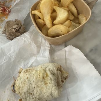 Roti - Amazing fries but no ketchup available - Mediterranean Near Me - Washington, DC, District of Columbia