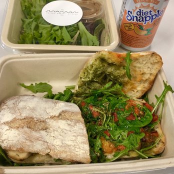 maman - Katie Sandwich with mixed greens salad - Coffee & Tea Near Me - New York, New York