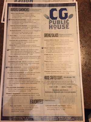 Menu photo 3 CG Public House and Catering Kennewick, WA Menu photo 3 CG Public House and Catering Kennewick, WA
