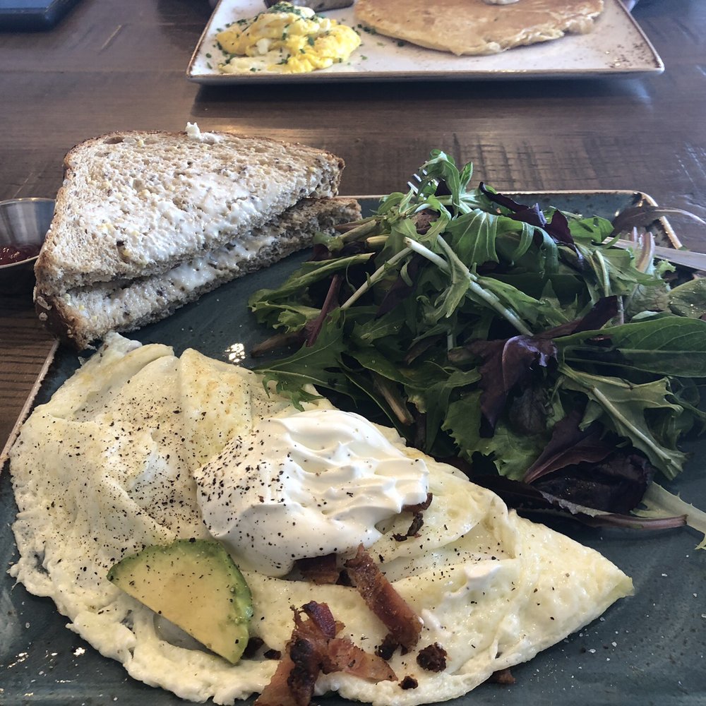 First Watch - Bacado omelette- Bland, thin. - Breakfast & Brunch Near Me - Humble, Texas First Watch - Bacado omelette- Bland, thin. - Breakfast & Brunch Near Me - Humble, Texas