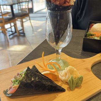 Kiseki - Spicy Tuna Hand Roll and Negi(toro) Hand Roll - Izakaya Near Me - Livermore, California Kiseki - Spicy Tuna Hand Roll and Negi(toro) Hand Roll - Izakaya Near Me - Livermore, California