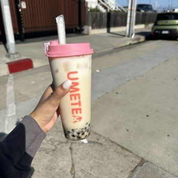 UME - Jasmine Green Tea w Salted Foam + Boba - Bubble Tea Near Me - Santa Cruz, California UME - Jasmine Green Tea w Salted Foam + Boba - Bubble Tea Near Me - Santa Cruz, California