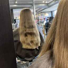 Hair before