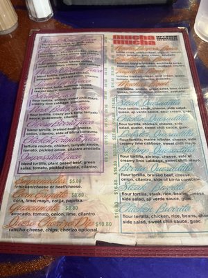 Menu photo 3 Mucha Mucha Charlotte, NC