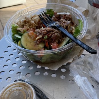 Wawa - Sides of meat over a salad - Gas Stations Near Me - Riverview, Florida
