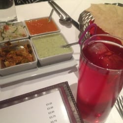Sizzling Spice - The yummy sauces they serve with the poppadums when you first sit down