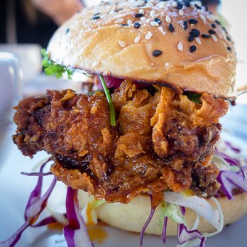 peasants FEAST - Solvang hot chicken sandwich - American Near Me - Solvang, California peasants FEAST - Solvang hot chicken sandwich - American Near Me - Solvang, California