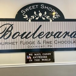 Boulevard Sweet Shoppe - Sign for business