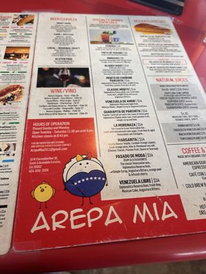 Menu photo 2 Arepa Mia Avondale Estates, GA Menu photo 2 Arepa Mia Avondale Estates, GA