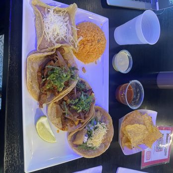 Café Tola - Three taco lunch special - Tacos Near Me - Chicago, Illinois