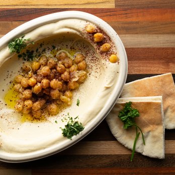 Yafa Hummus - Classic Hummus Bowl with Pita - Mediterranean Near Me - Livermore, California Yafa Hummus - Classic Hummus Bowl with Pita - Mediterranean Near Me - Livermore, California