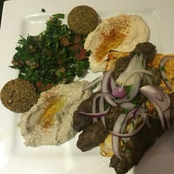 Jasmin1 Lebanese Restaurant - Lamb mixed plate