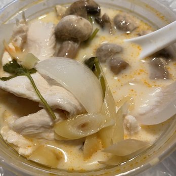 Cozy Thai Cuisine - Small Tom Kha Soup - Thai Near Me - West Covina, California