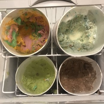 Cham Soot Gol - clockwise: rainbow sherbet, Birthday Cake??, rocky road??, green tea. - Barbeque Near Me - Garden Grove, California Cham Soot Gol - clockwise: rainbow sherbet, Birthday Cake??, rocky road??, green tea. - Barbeque Near Me - Garden Grove, California